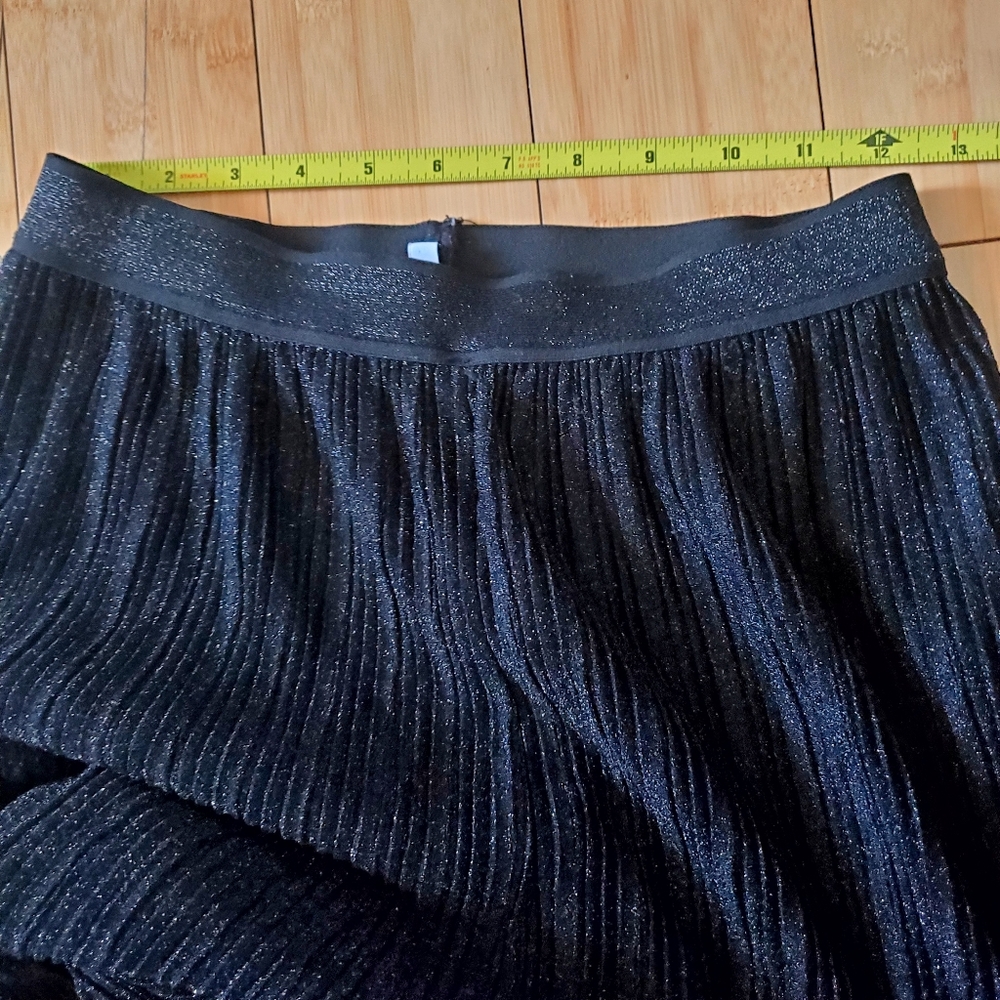 J.O.A. Black Wide-Leg Pants Size Medium - Picture 5 of 10